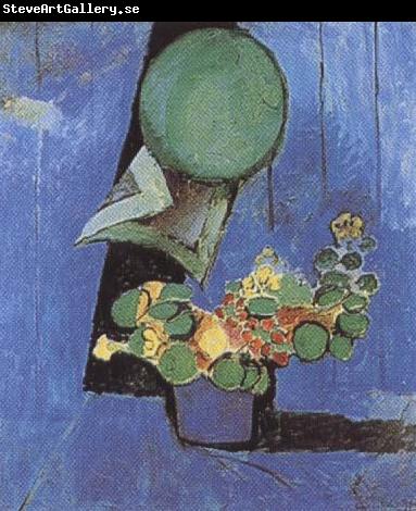 Henri Matisse Flowers and Sculpture (mk35)